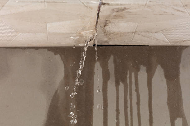 Professional Flood Damage Cleanup technician working in Brumley, MO